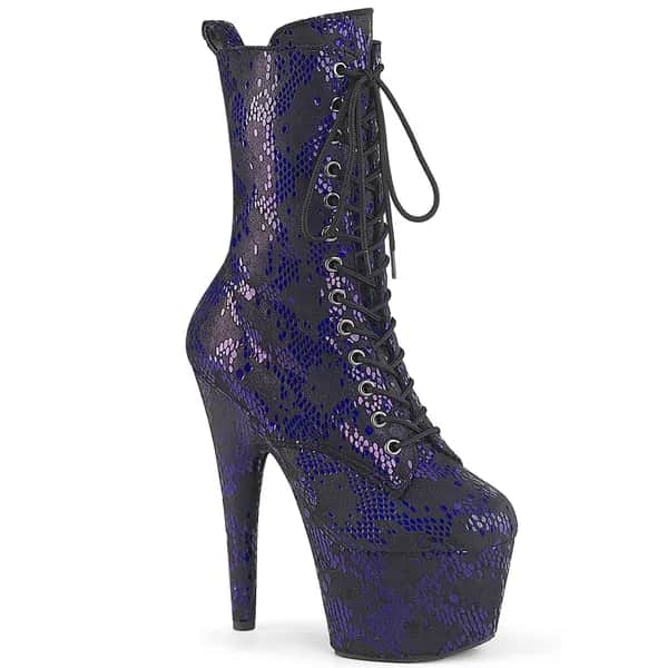 Pleaser ADORE-1040SPF Damen Stiefelette Lila EU 42