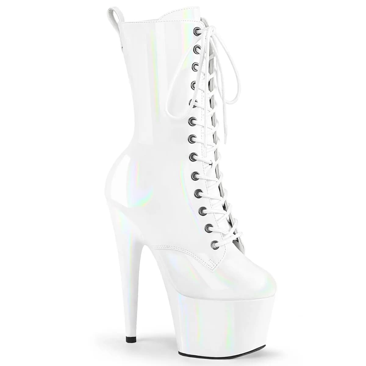 Pleaser ADORE-1040WR-HG Damen Stiefelette Weiß EU 40