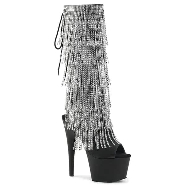 Pleaser ADORE-2024RSF Damen Stiefel Schwarz EU 39