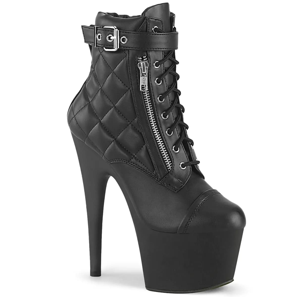 Pleaser ADORE-700-05 Damen Stiefelette Schwarz EU 38