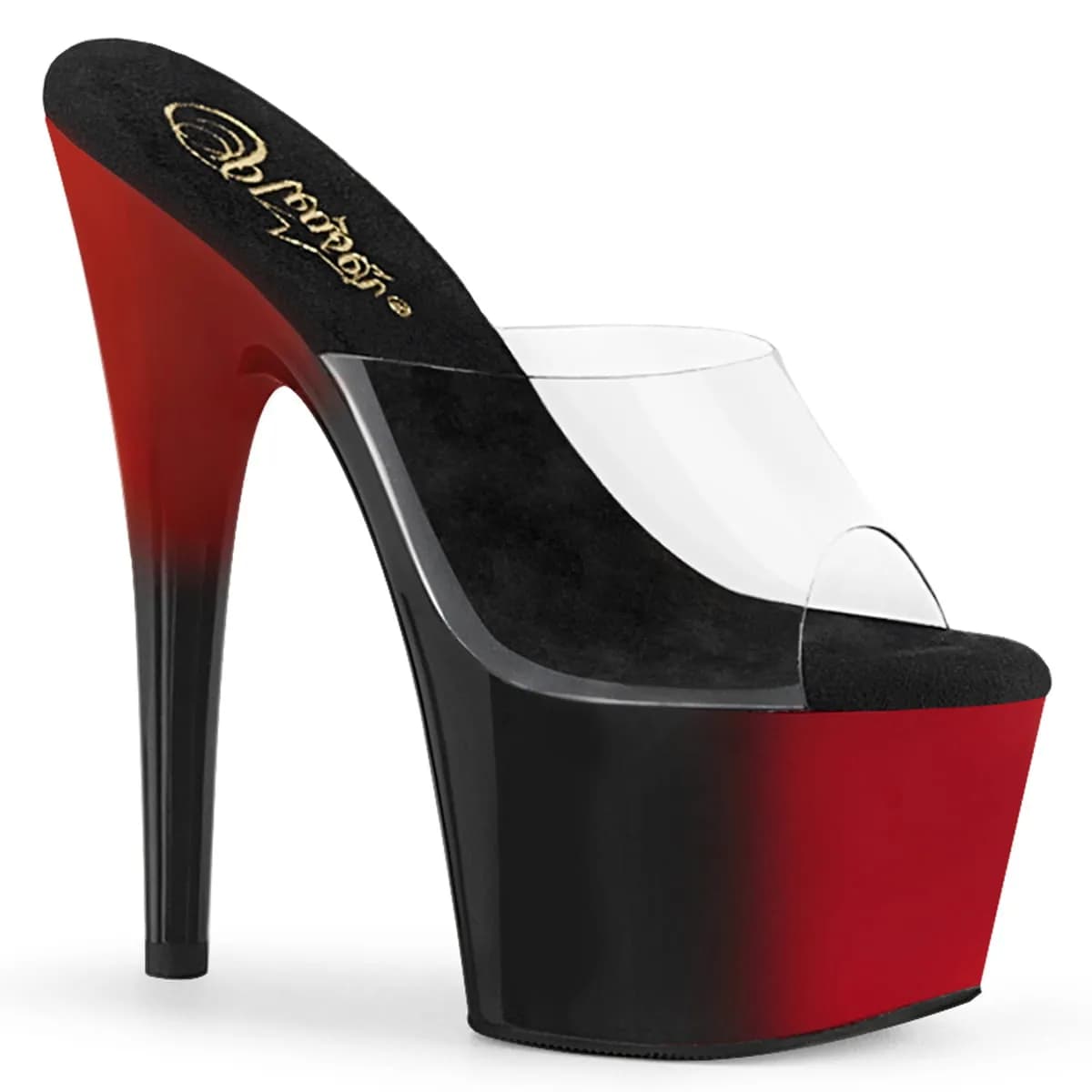 Pleaser ADORE-701BR Damen Slipper Transparent EU 35