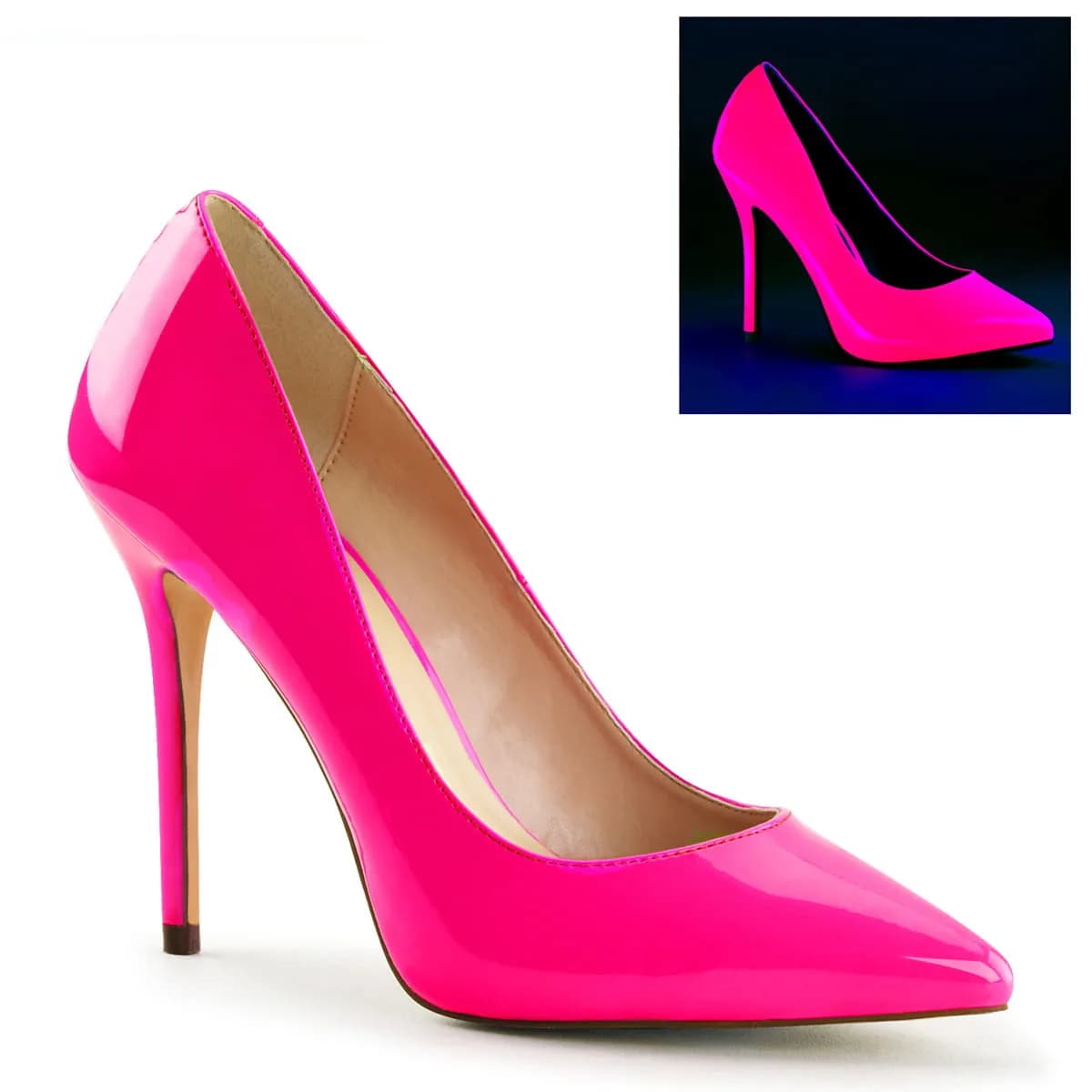 Pleaser AMUSE-20 Damen Pumps Pink EU 43