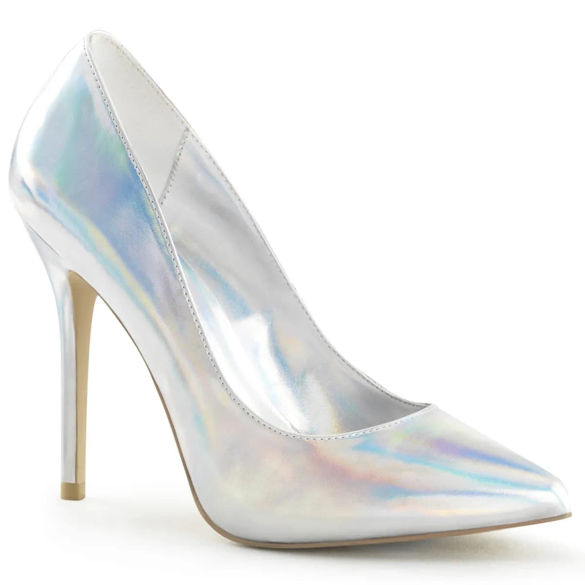 Pleaser AMUSE-20 Damen Pumps Silber EU 36