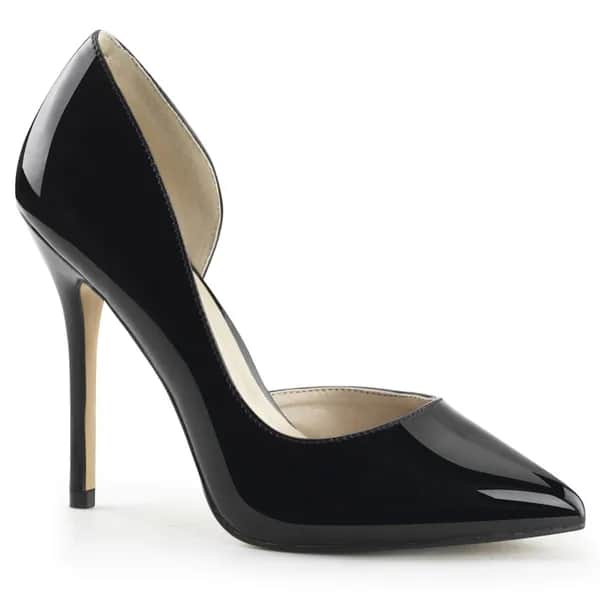 Pleaser AMUSE-22 Damen Pumps Schwarz EU 46