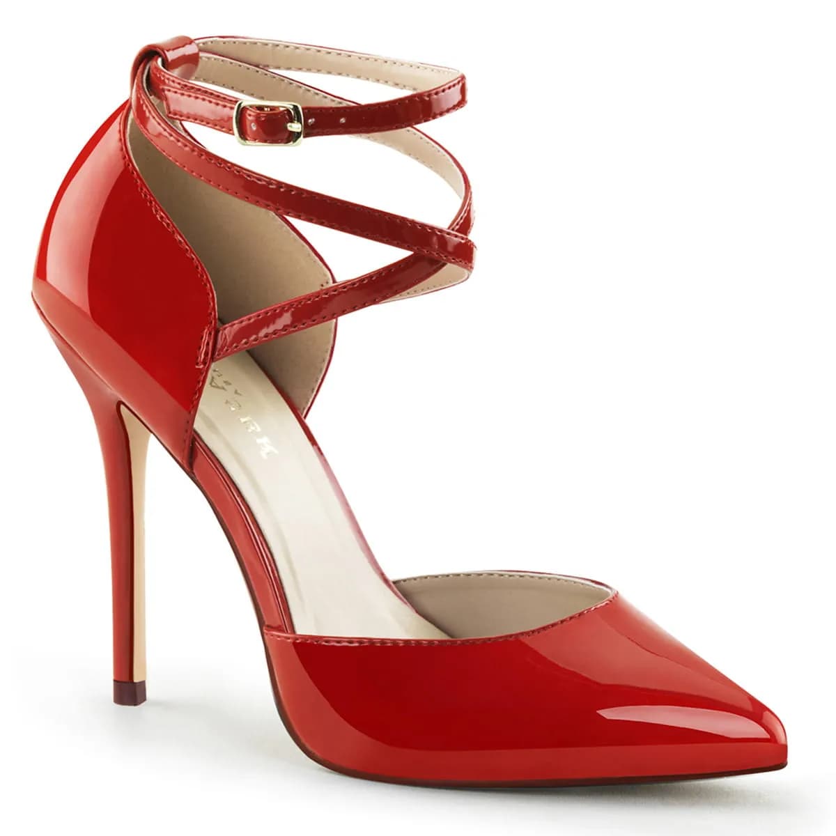 Pleaser AMUSE-25 Damen Pumps Rot EU 46