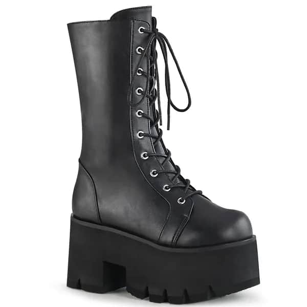 DemoniaCult ASHES-105 Damen Stiefel Schwarz EU 36