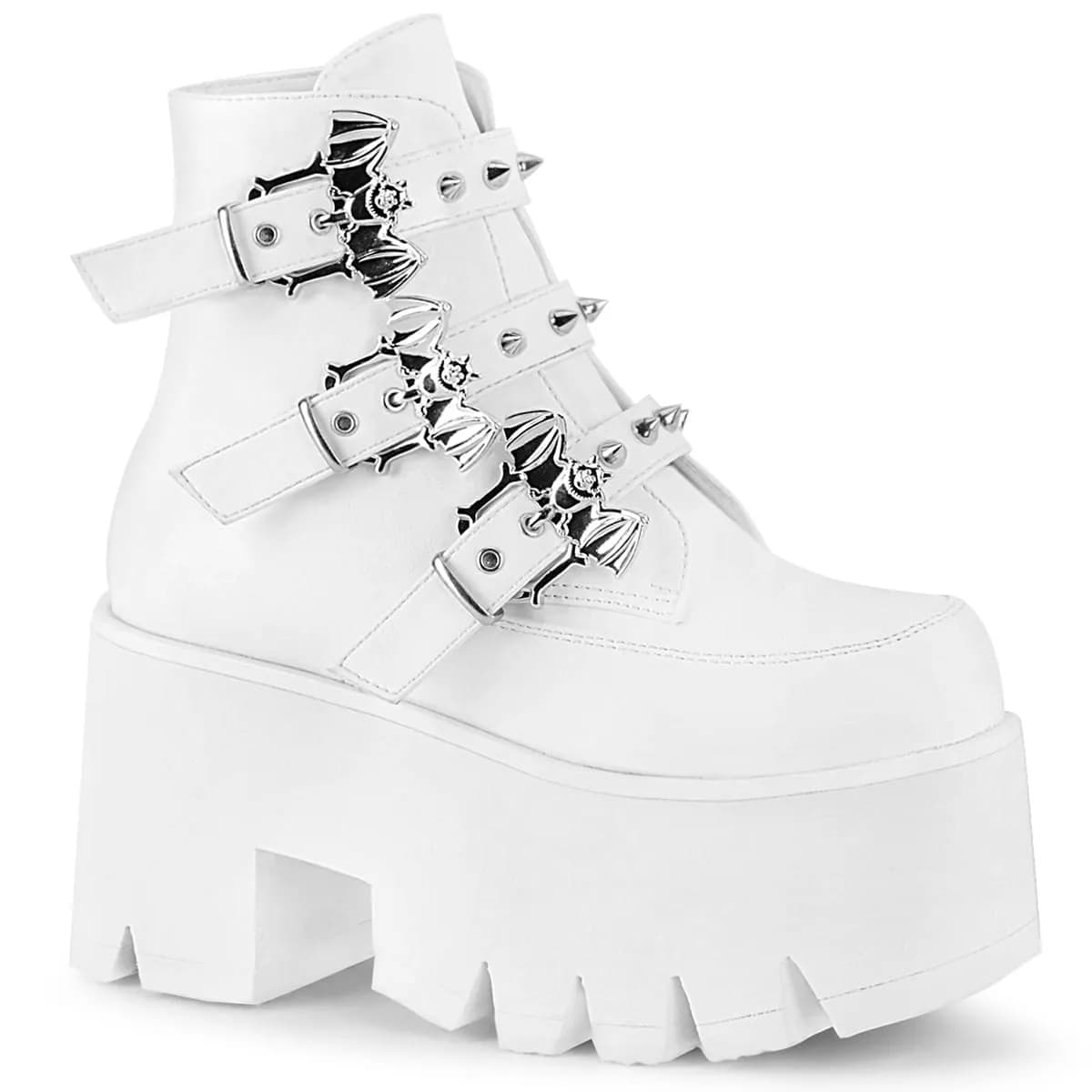 DemoniaCult ASHES-55 Damen Stiefelette Weiß EU 41