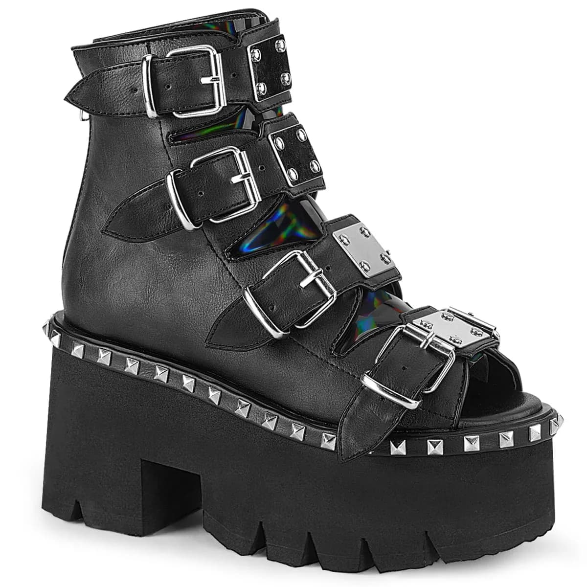 DemoniaCult ASHES-70 Damen Stiefelette Schwarz EU 36