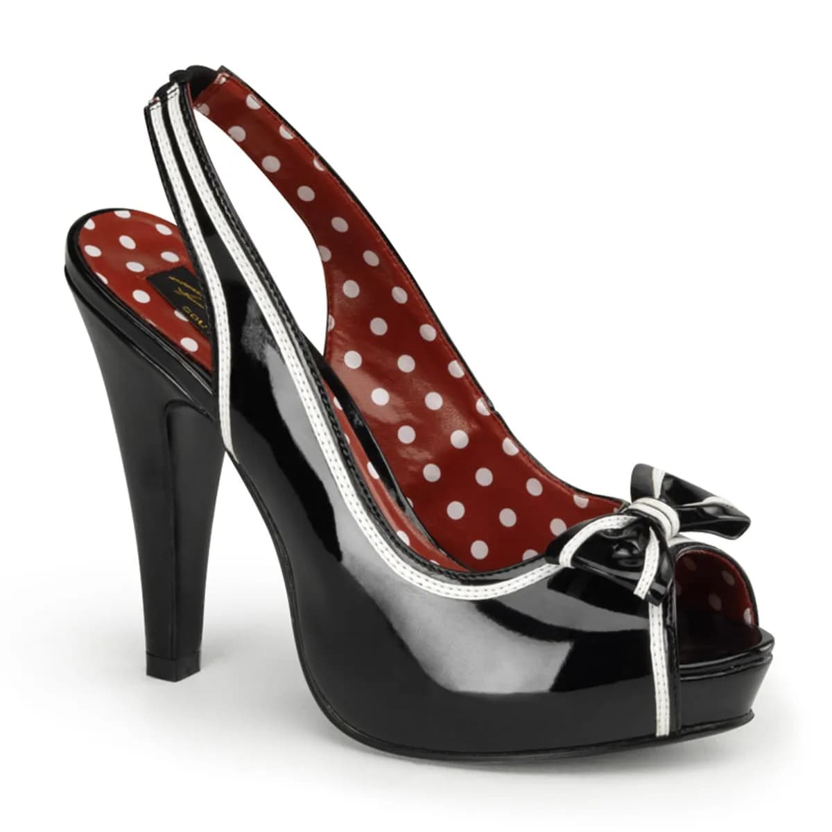 Pin Up Couture BETTIE-05 Damen Sandale Schwarz EU 38