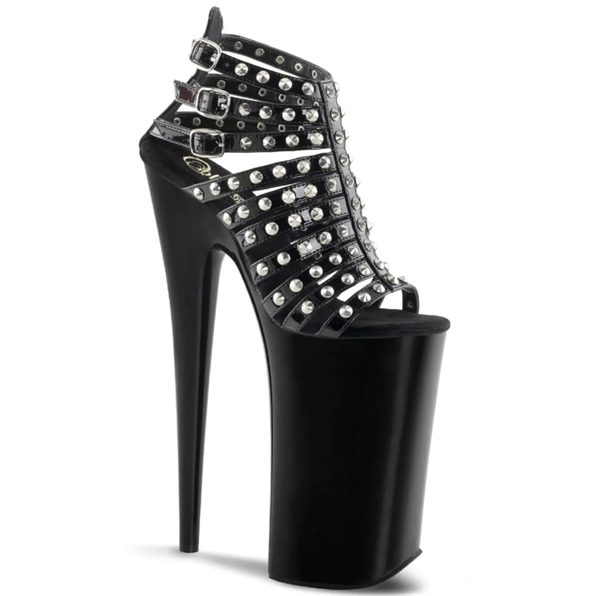 Pleaser BEYOND-093 Damen Sandale Schwarz EU 38
