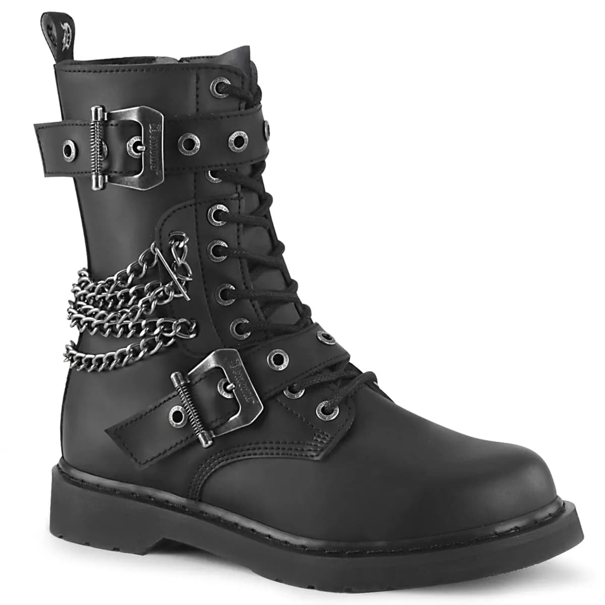 DemoniaCult BOLT-250 Unisex Stiefel Schwarz EU 43