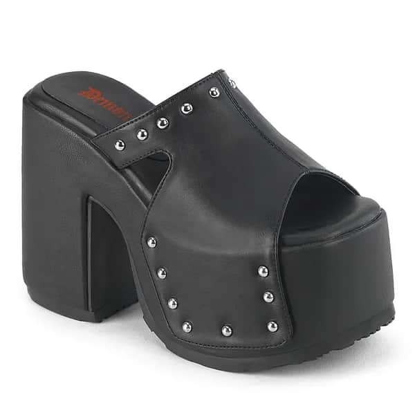 DemoniaCult CAMEL-109 Damen Slipper Schwarz EU 40