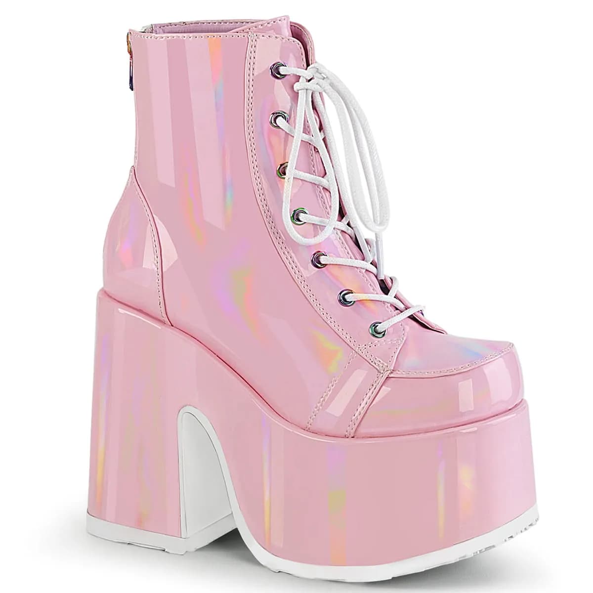 DemoniaCult CAMEL-203 Damen Stiefelette Rosa EU 41