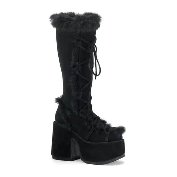 DemoniaCult CAMEL-311 Damen Stiefel Schwarz EU 37