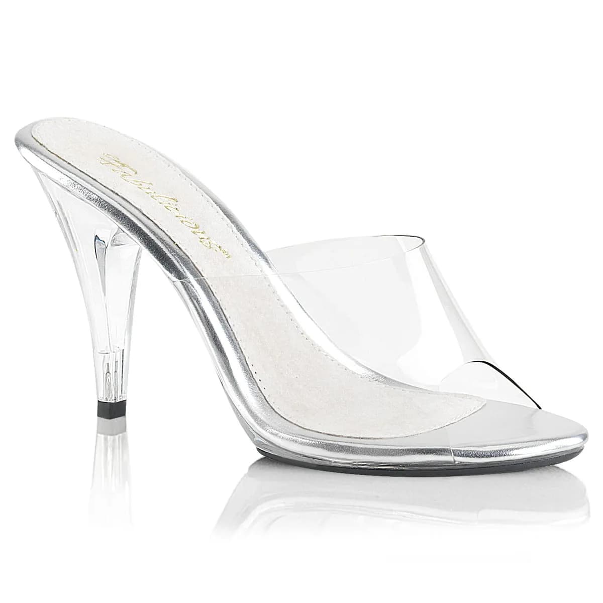 Fabulicious CARESS-401 Damen Slipper Transparent EU 43