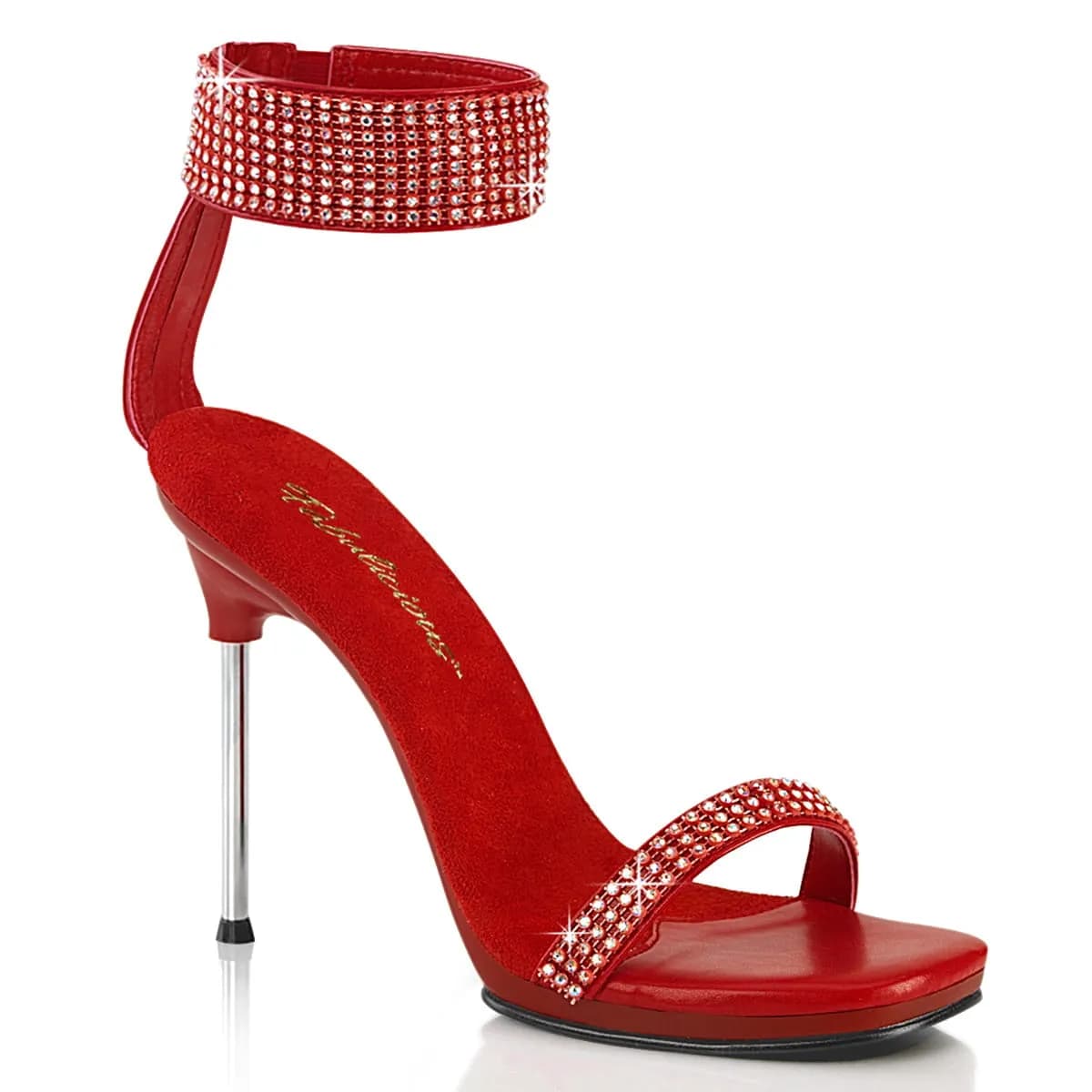 Fabulicious CHIC-40 Damen Sandale Rot EU 36