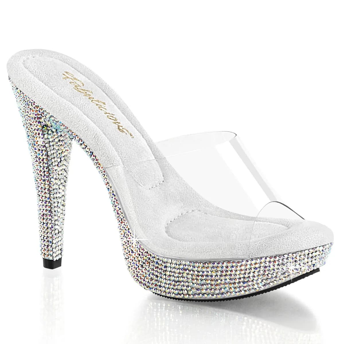 Fabulicious COCKTAIL-501DM Damen Slipper Transparent EU 35