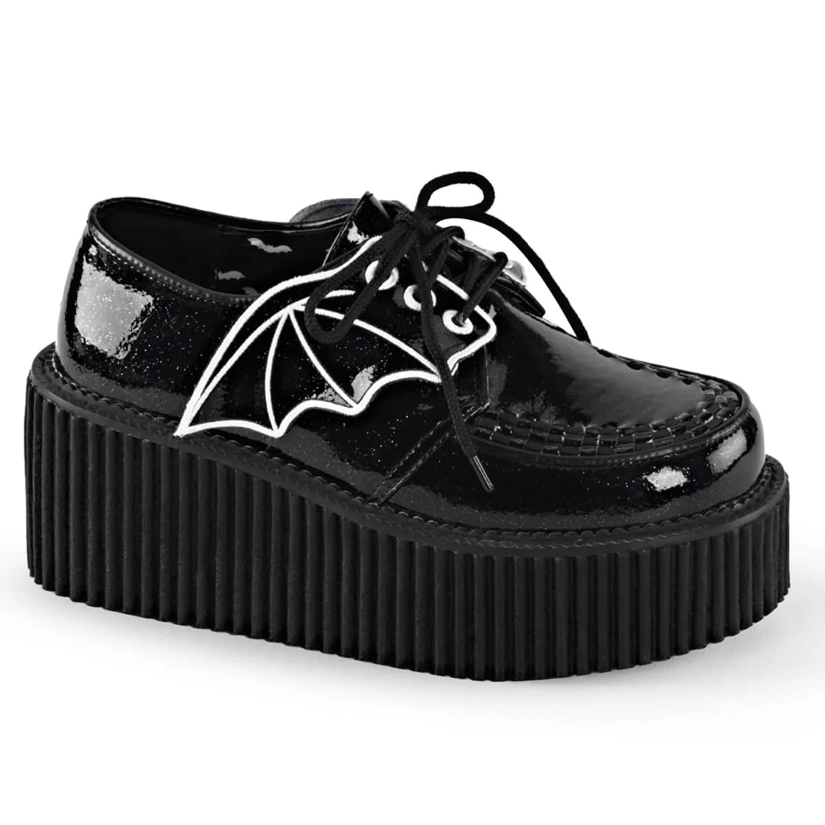 DemoniaCult CREEPER-205 Damen Creeper Schwarz EU 36