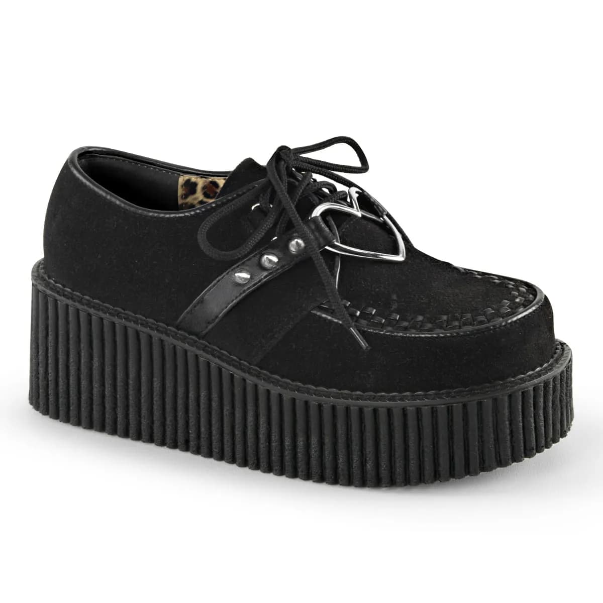 DemoniaCult CREEPER-206 Damen Creeper Schwarz EU 37