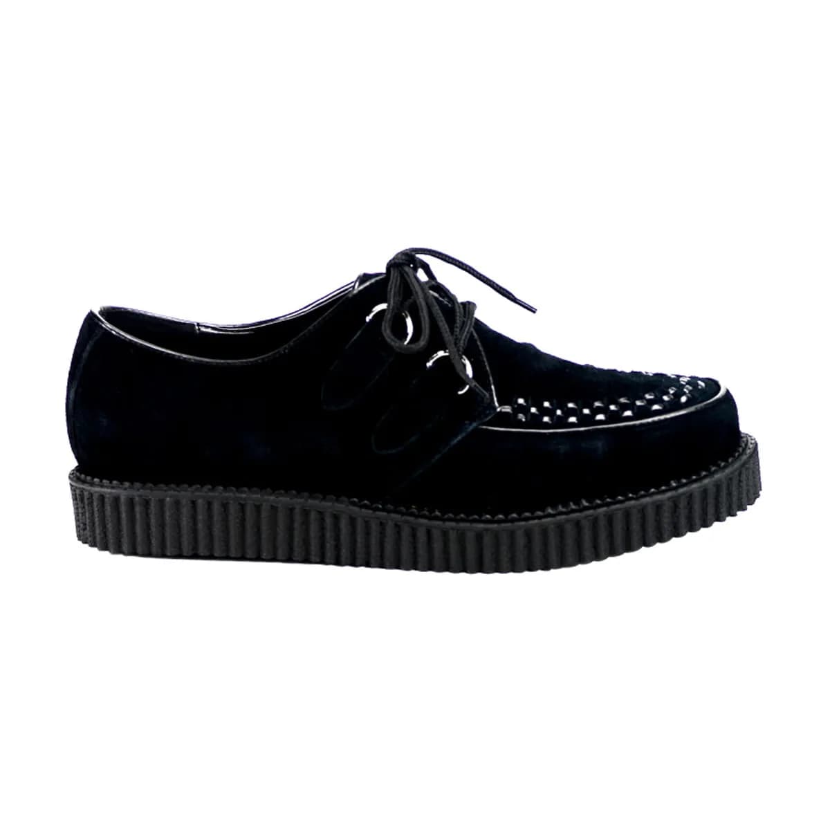 DemoniaCult CREEPER-602S Unisex Creeper Schwarz EU 44