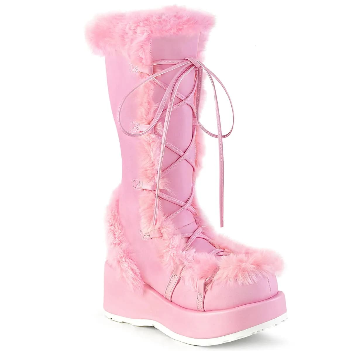 DemoniaCult CUBBY-311 Damen Stiefel Rosa EU 41
