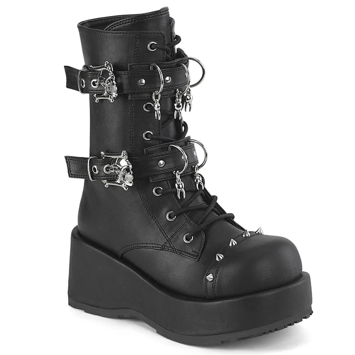 DemoniaCult CUBBY-54 Damen Stiefelette Schwarz EU 41