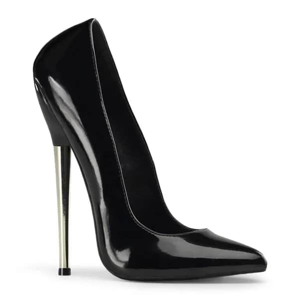Devious DAGGER-01 Damen Pumps Schwarz EU 38