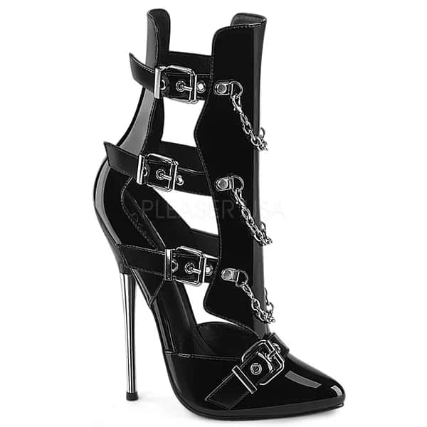 Devious DAGGER-15 Damen Stiefelette Schwarz EU 35