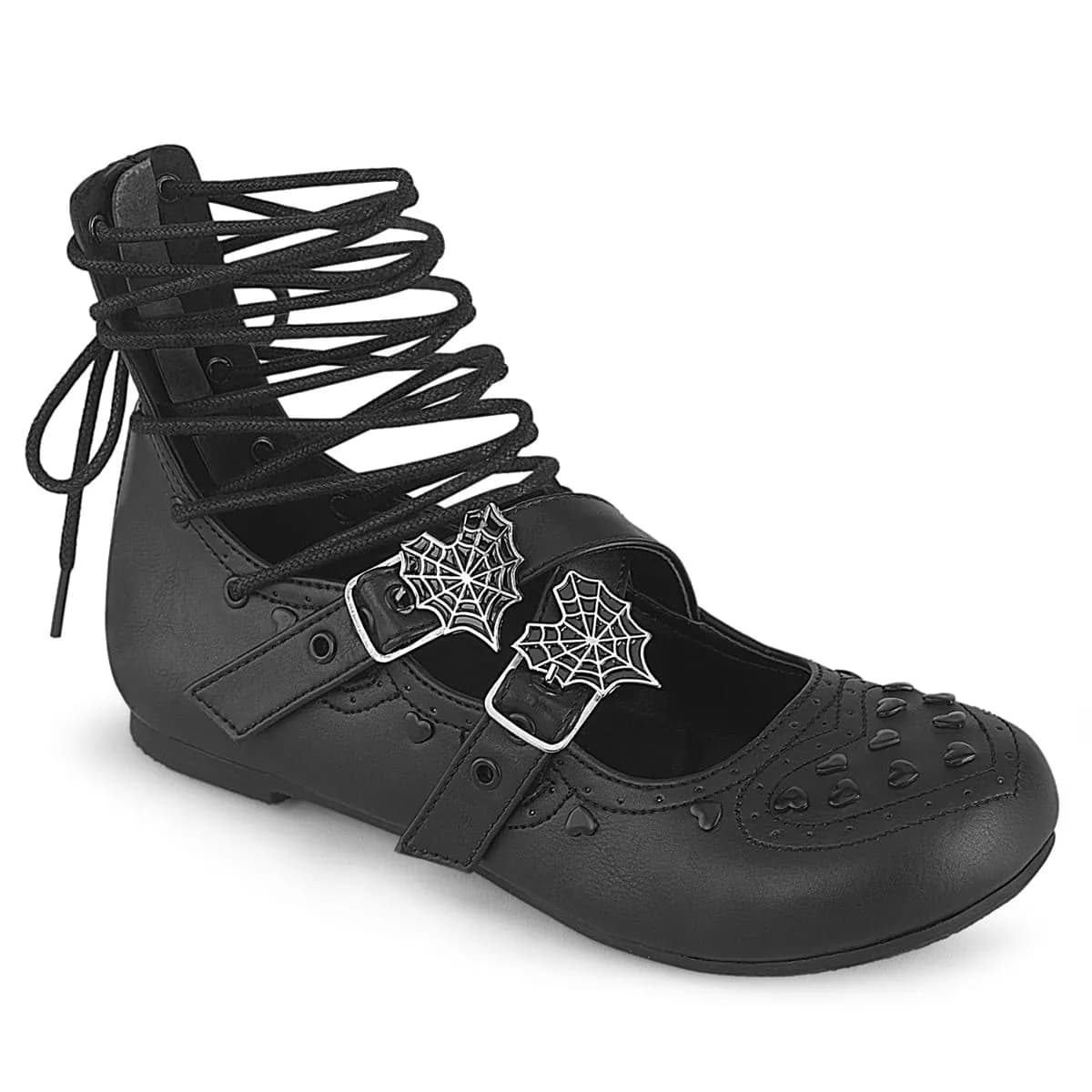 DemoniaCult DAISY-11 Damen Sandale Schwarz EU 37