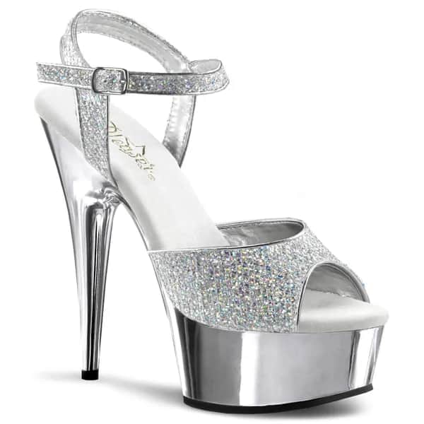 Pleaser DELIGHT-609G Damen Sandale