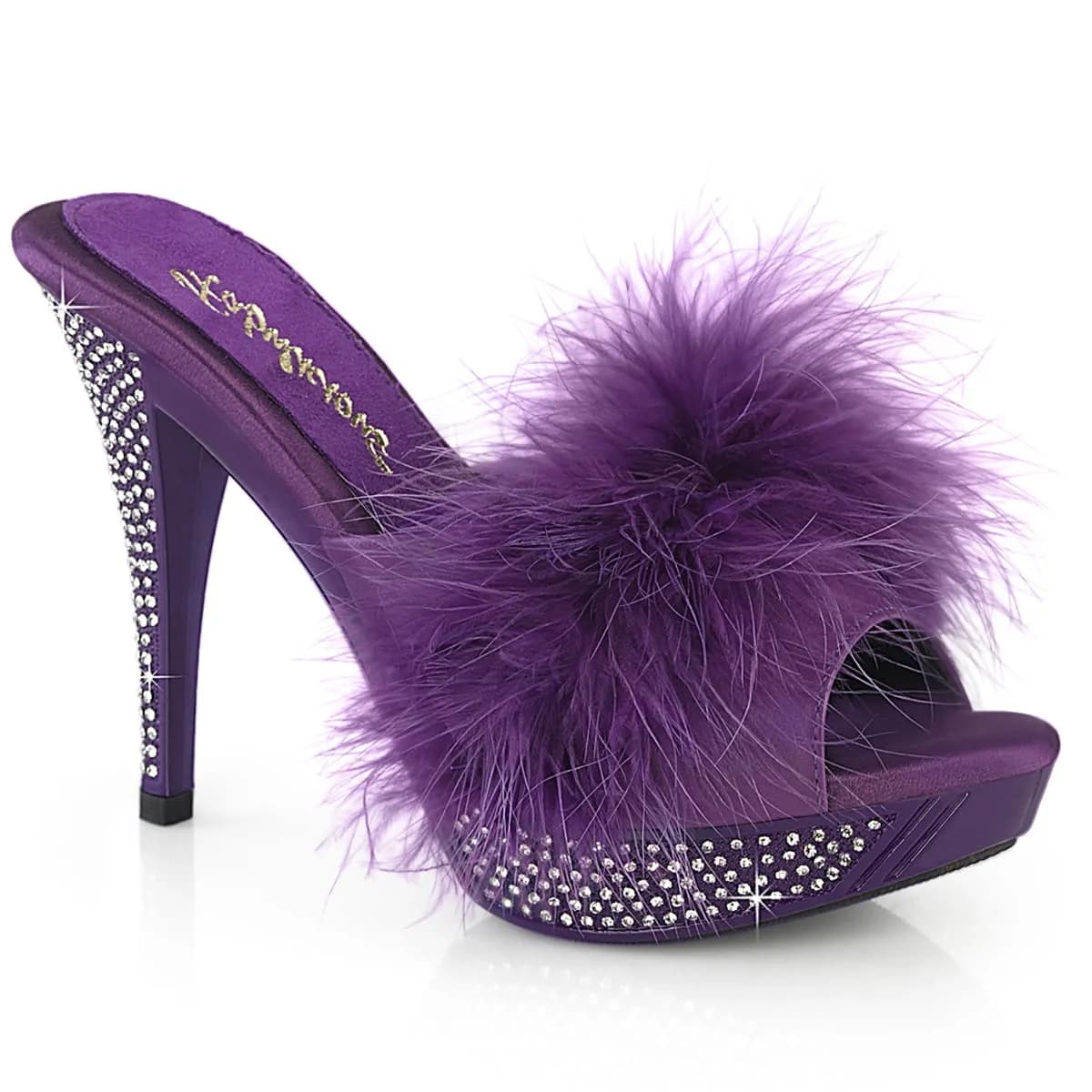 Fabulicious ELEGANT-401F Damen Slipper Lila EU 40