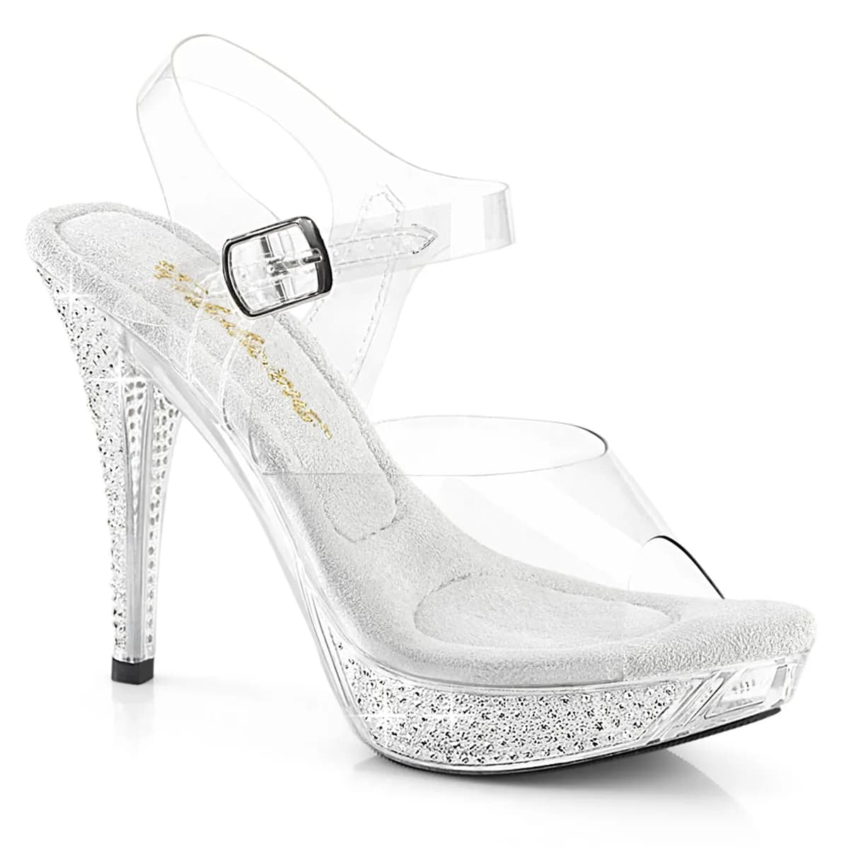 Fabulicious ELEGANT-408 Damen Slipper Transparent EU 39