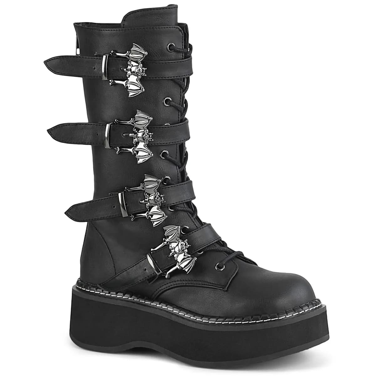 DemoniaCult EMILY-322 Damen Stiefel Schwarz EU 37
