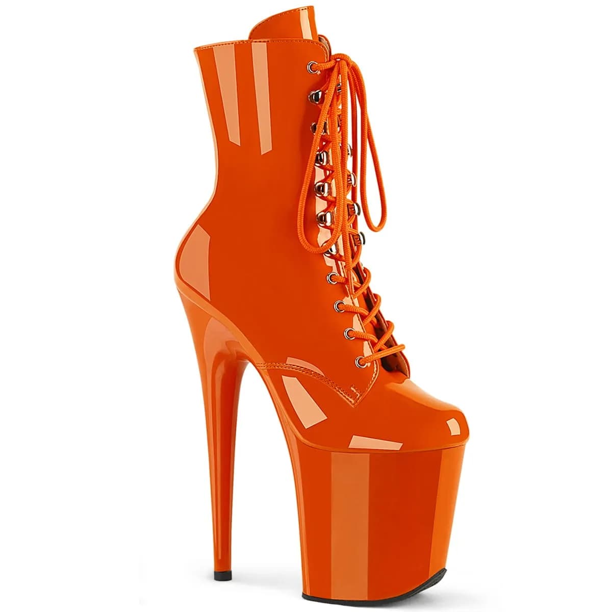 Pleaser FLAMINGO-1020 Damen Stiefelette Orange EU 39