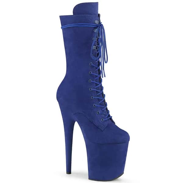 Pleaser FLAMINGO-1050FS Damen Stiefel Blau EU 35