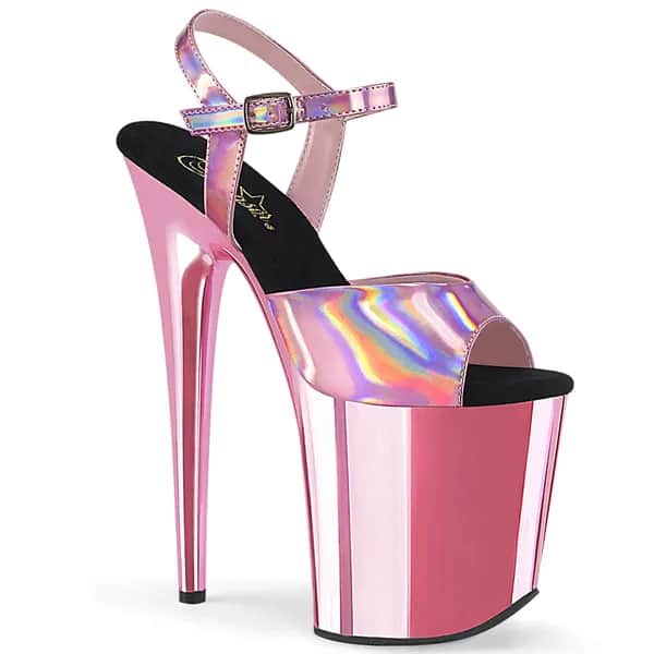 Pleaser FLAMINGO-809HG Damen Sandale Rosa EU 39
