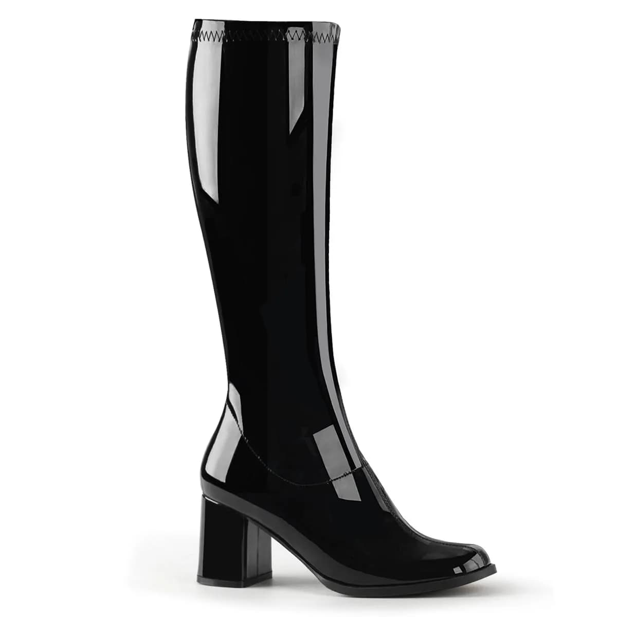 Funtasma GOGO-300 Damen Stiefel Schwarz Lack EU 42