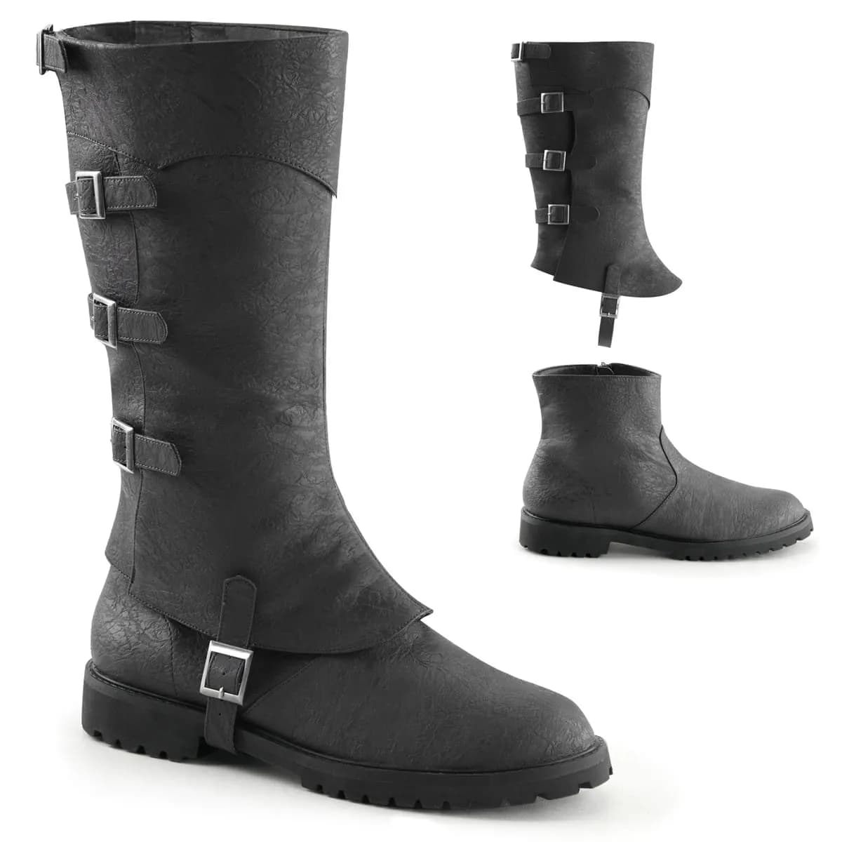 Funtasma GOTHAM-105 Herren Stiefel Schwarz EU 44-45