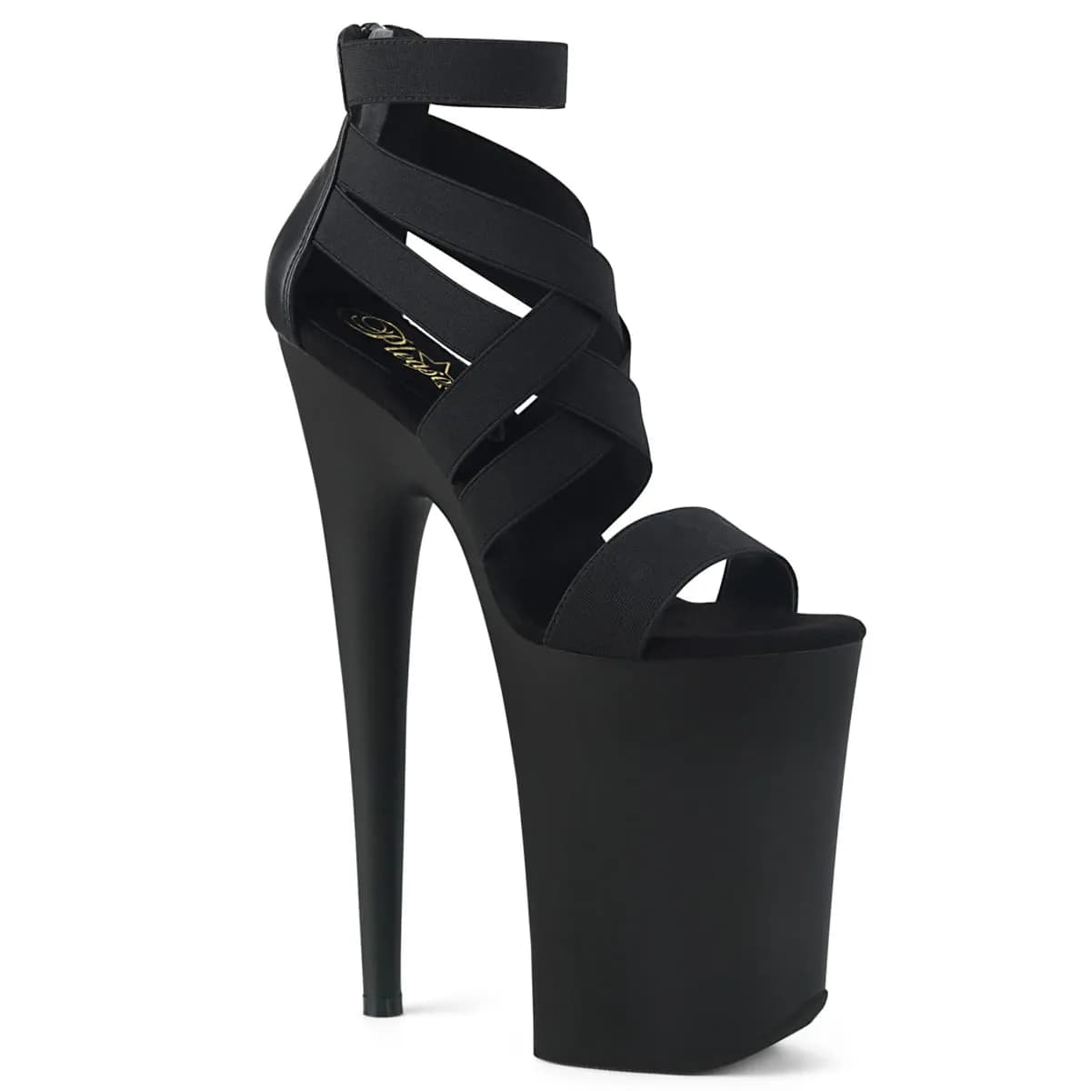 Pleaser INFINITY-969 Damen Sandale Schwarz EU 36