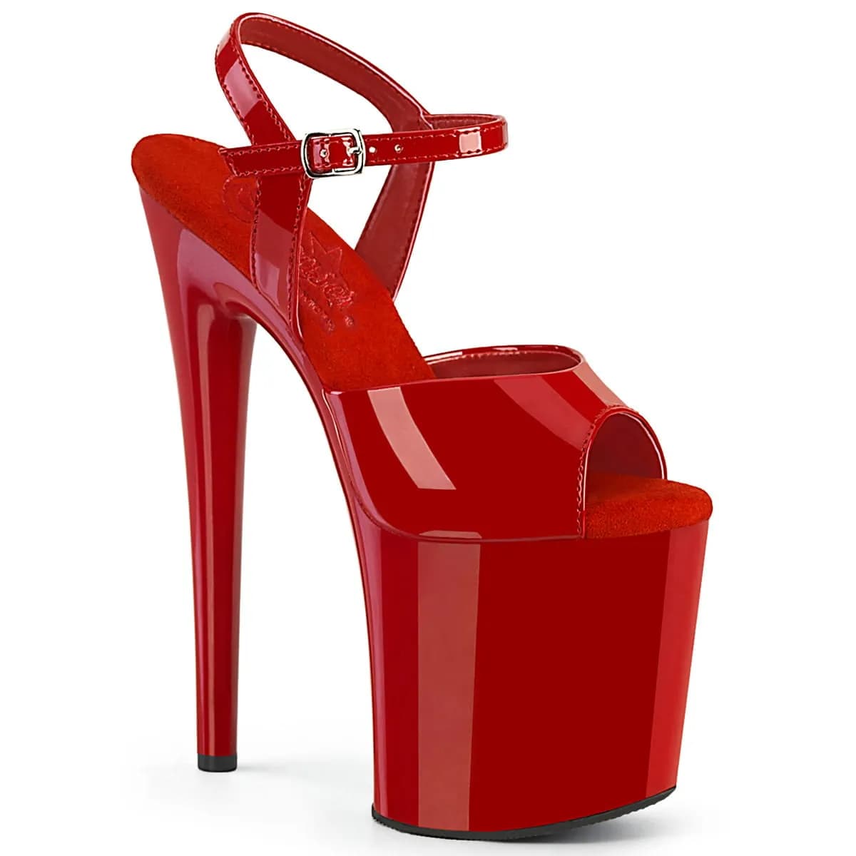 Pleaser NAUGHTY-809 Damen Sandale Rot EU 41