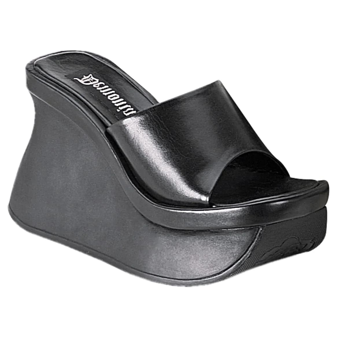 DemoniaCult PACE-01 Damen Sandale Schwarz EU 40