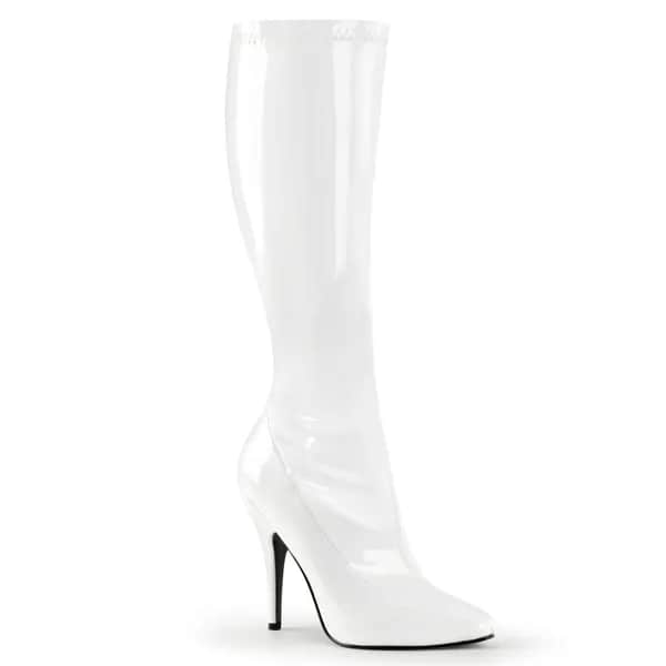 Pleaser SEDUCE-2000 Damen Stiefel Weiß EU 38