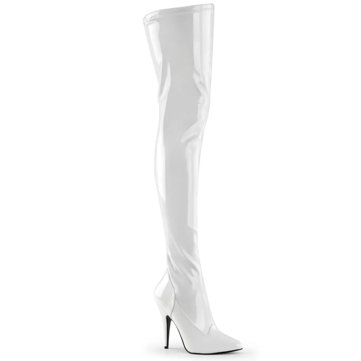 Pleaser SEDUCE-3000 Damen Stiefel Weiß EU 41