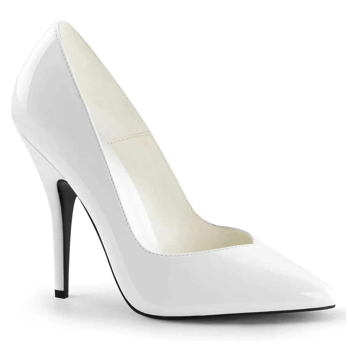 Pleaser SEDUCE-420V Damen Pumps Weiß EU 39