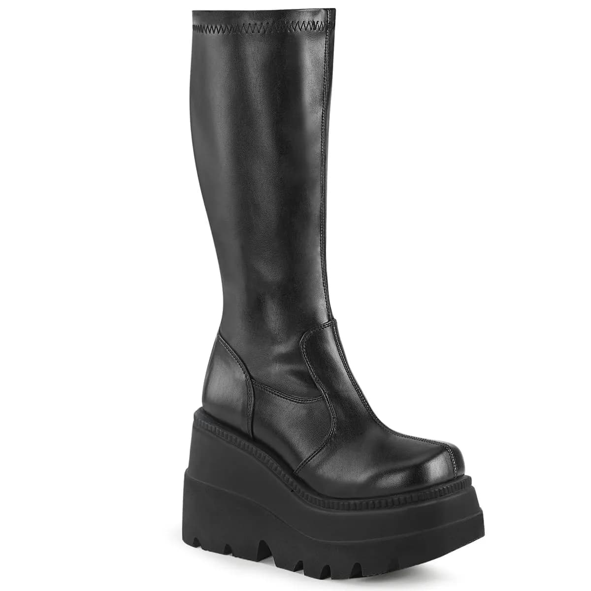 DemoniaCult SHAKER-65 Damen Stiefel Schwarz EU 38