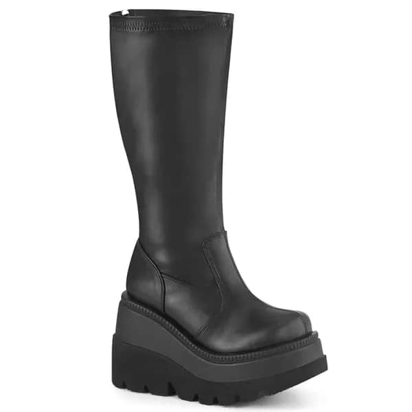 DemoniaCult SHAKER-65WC Damen Stiefel Schwarz EU 37