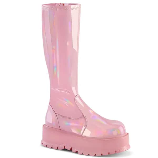 DemoniaCult SLACKER-200 Damen Stiefel Rosa EU 37