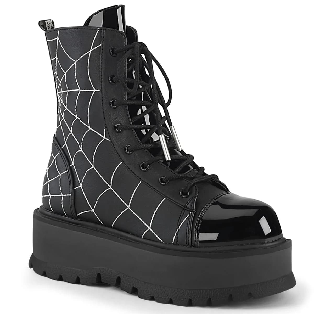 DemoniaCult SLACKER-88 Damen Stiefelette Schwarz EU 42