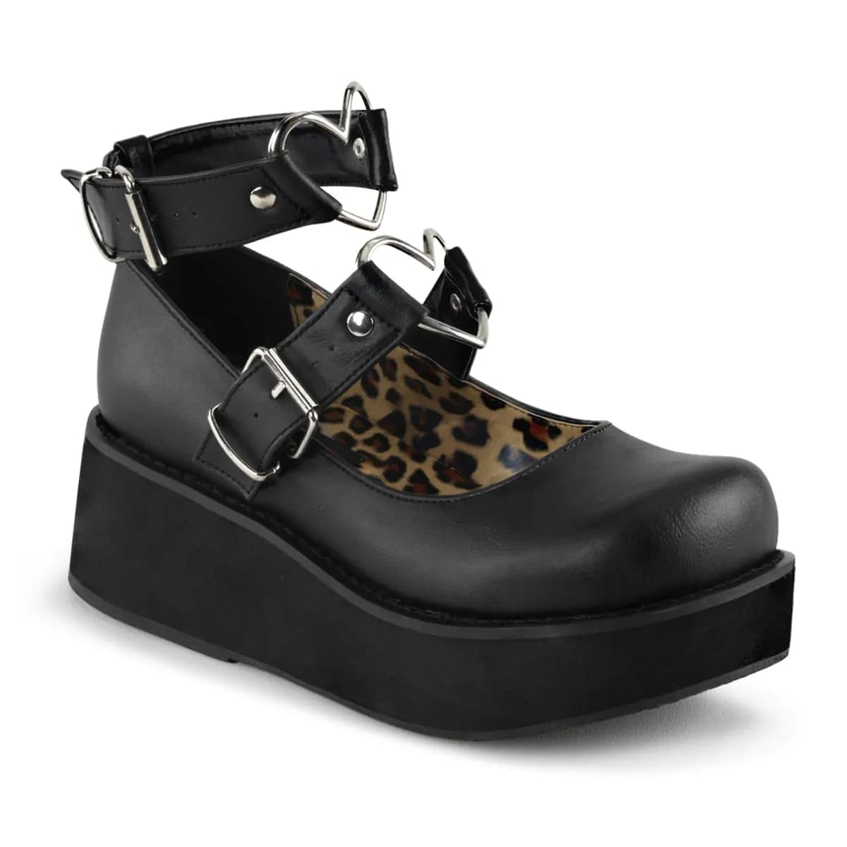 DemoniaCult SPRITE-02 Damen Sandale Schwarz EU 37