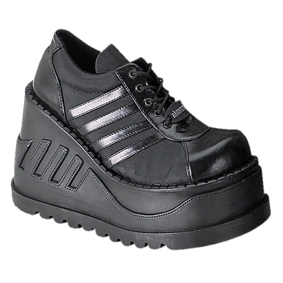 DemoniaCult STOMP-08 Damen Halbschuhe Schwarz EU 38